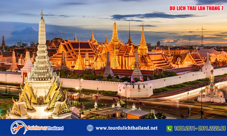 Du lịch Thái Lan tháng 7