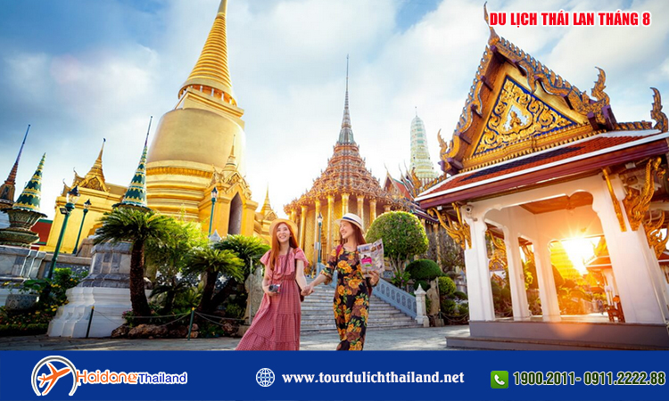 Du lịch Thái Lan tháng 8