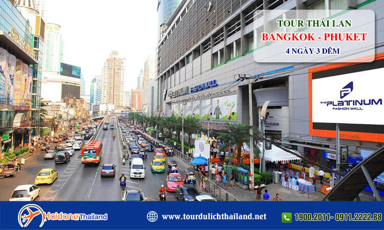 Tour thái lan 4 ngày 3 đêm Bangkok - Phuket 