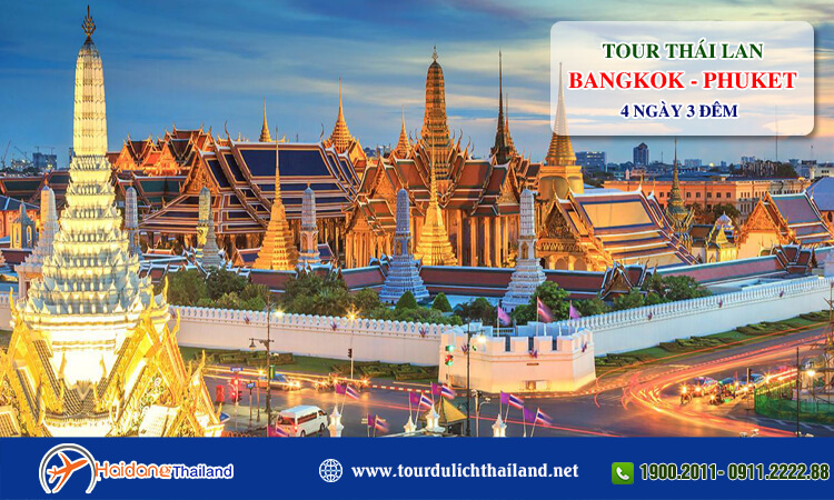 Tour thái lan 4 ngày 3 đêm Bangkok - Phuket 