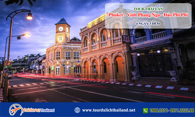 Tour Thái Lan Phuket – Vịnh Phang Nga – Đảo Phi Phi 4 ngày 3 đêm 